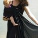 Black Water Baby Mesh Ring Sling for Pools, Beach Vacation, Shower