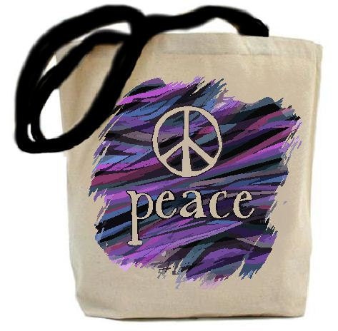 Canvas Tote Bag - Peace