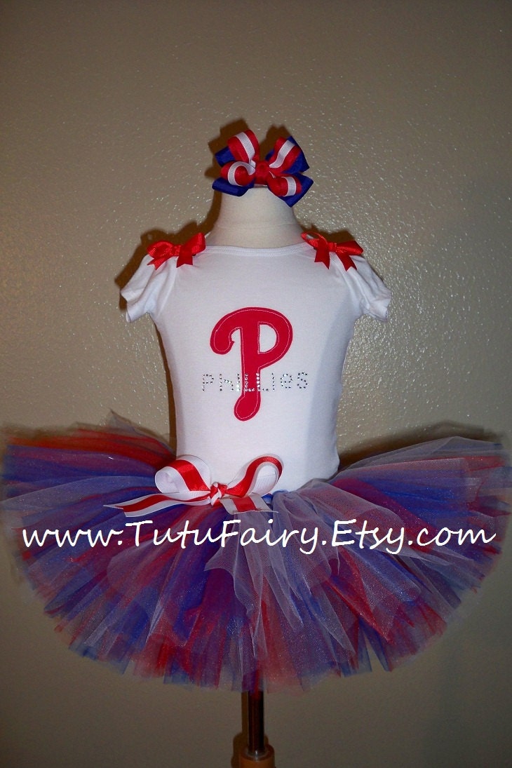 Phillies Tutu Set.......... 5 piece set....... Super cute. Size Newborn-5t