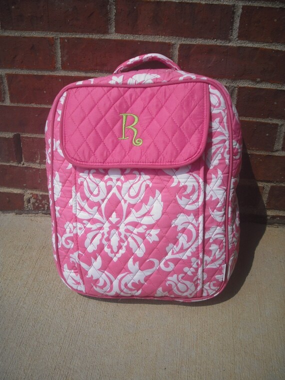 Quilted Damask Backpack