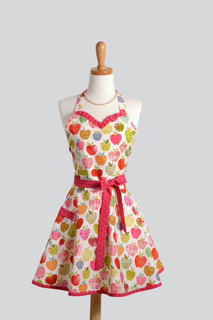 Womens Sweetheart Hostess Apron Sexy Retro By Creativechics