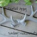 CLEARANCE SALE Metallic Silver Chrome / Faux / Deer Antlers Mount / Rustic Wall Decor. Faux Taxidermy Hook Rack.