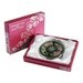 Mother of Pearl Four Noble Beings Design Magnifying Makeup Handbag Purse Compact Mirror