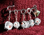 Caution.....Live Yarns Knitting Stitch Markers (Eyes)