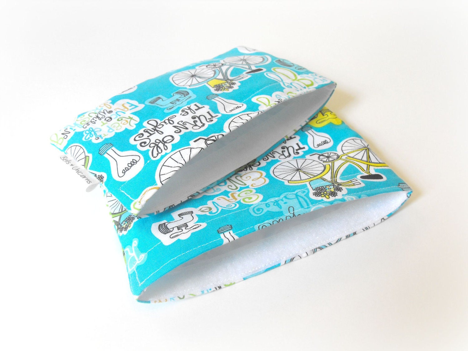 Reusable Sandwich and Snack Bag Set -- Save Energy