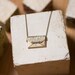Yours Truly - Art Necklace