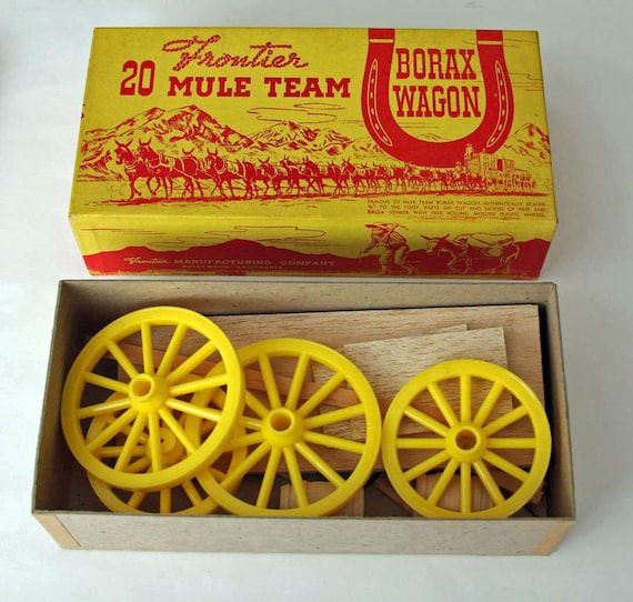 Frontier Mfg Co 20 MULE TEAM BORAX WAGON kit Circa by DontTellMama