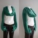 LAST One FREE Shipping  Green Bolero Scarf Shawl Neckwarmer ready to ship Valentines Day Gift Under 100 Handmade Gift For Women Girl Friend