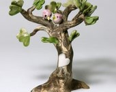 Custom Wedding Cake Topper - Personalized Lovebirds