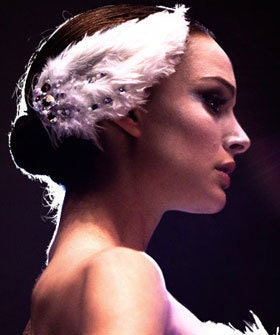 Sale Black Swan Feather Hair Fascinators Set of 2 White Feathers, Perfect For Your Black Swan Costume, READY to SHIP