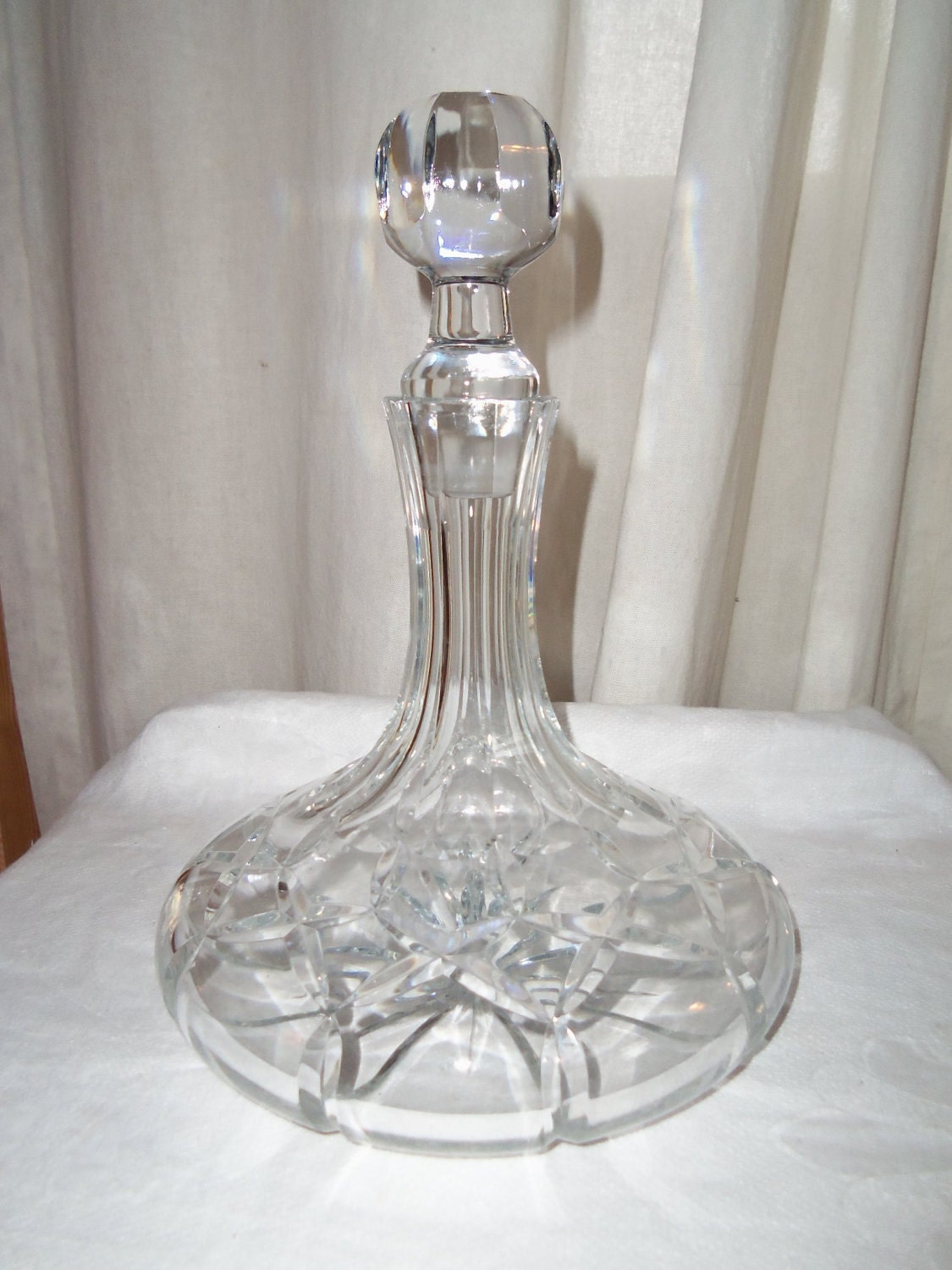 crystal decanter vintage