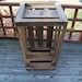 Vintage Wooden Box Crate Wood Display