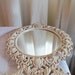 Shabby chic mirror romantic Farmhouse white vintage country