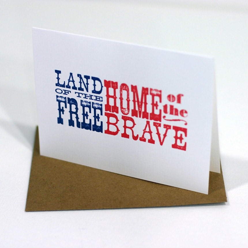 land of the free. card set
