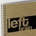 left brain / right brain notebook