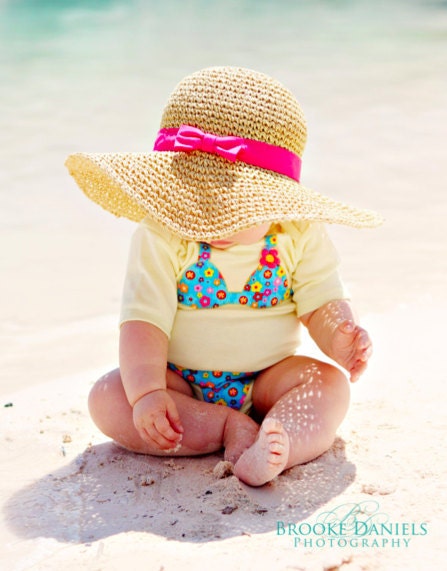 Hawaiian Flower Bikini Onesie
