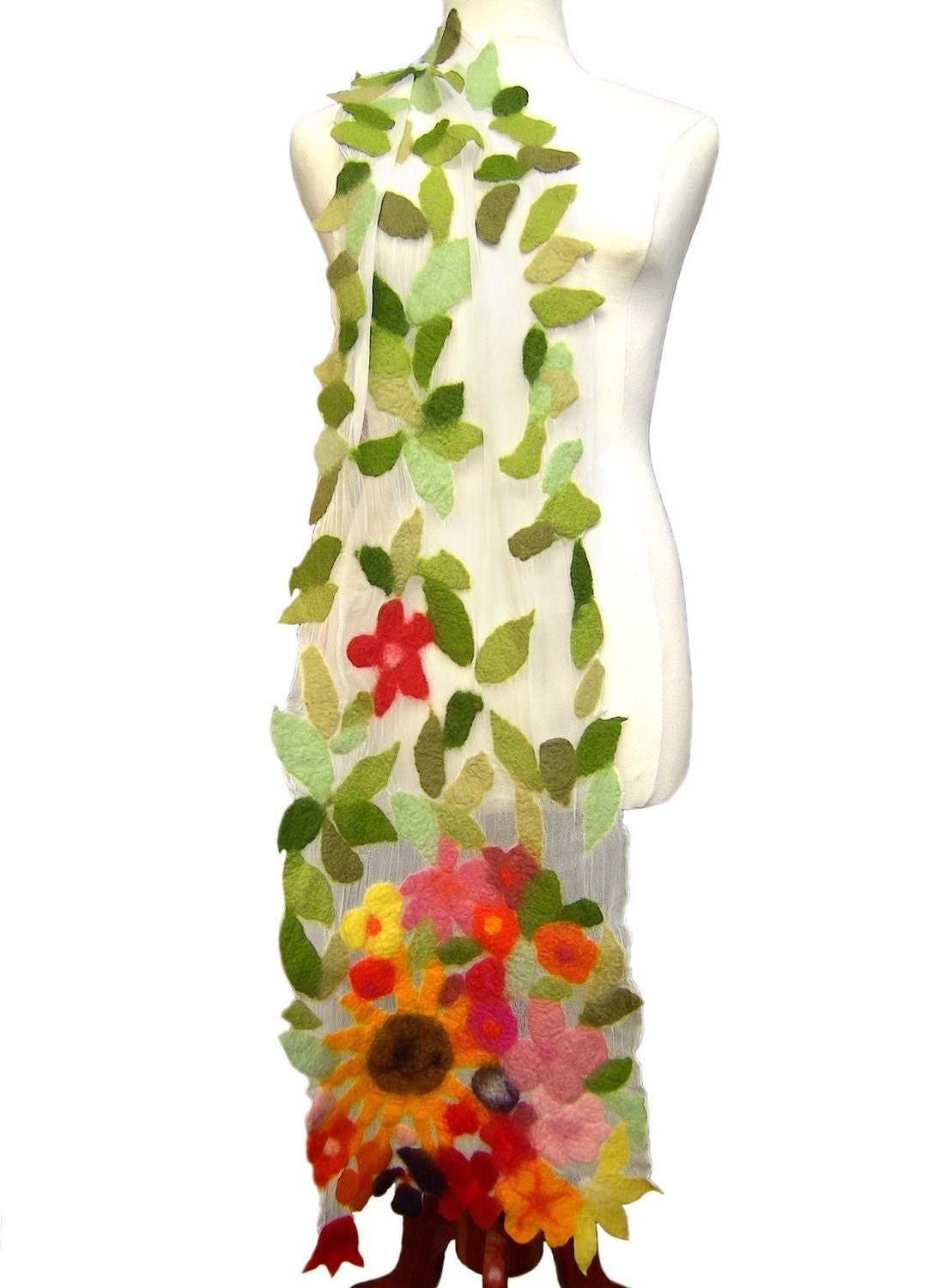 Millefiori Nuno Felt Scarf by AVAoriginal