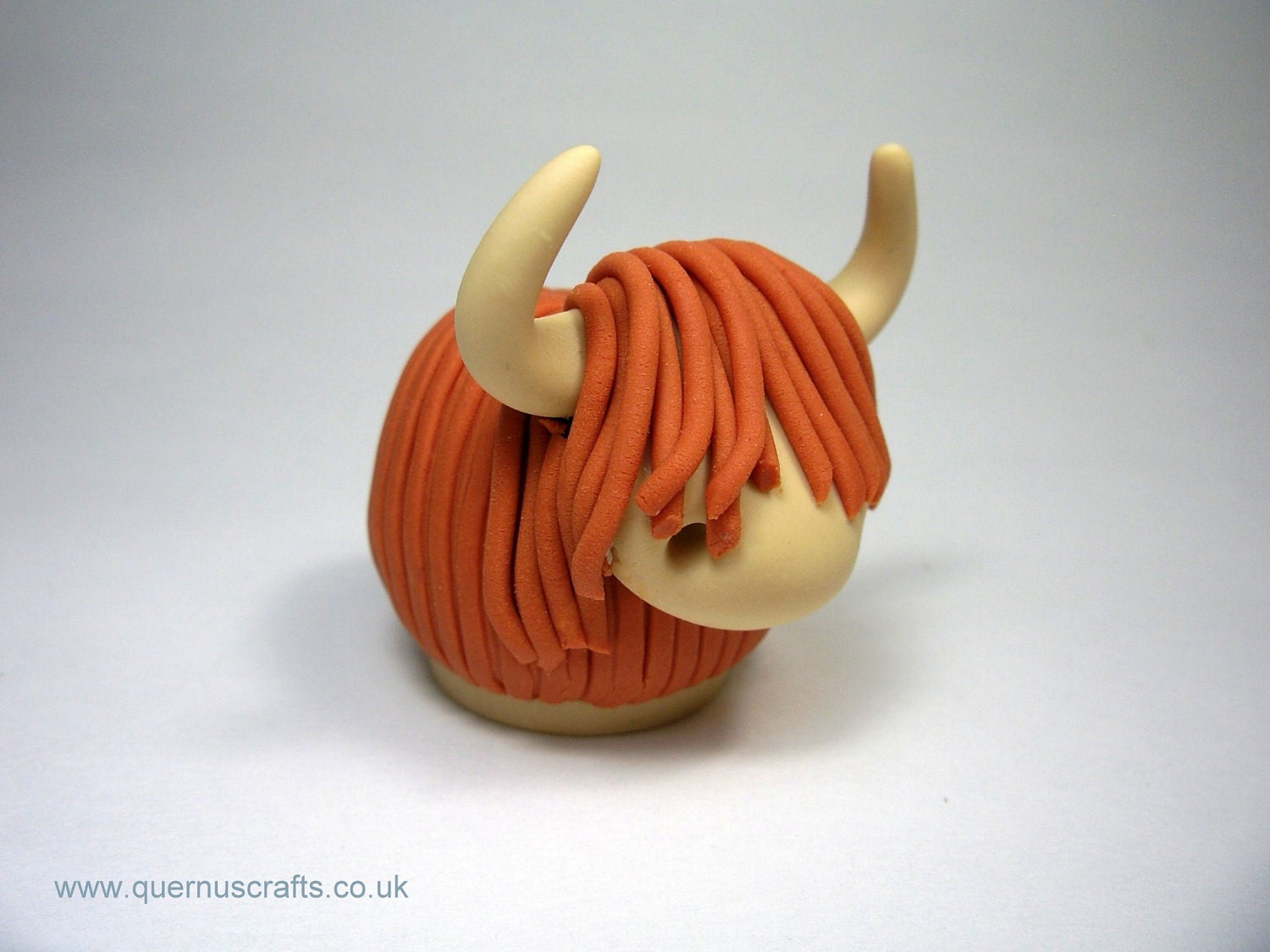 Wee Highland Cow Ornament Sculpture