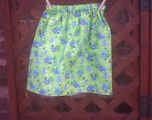 Neon Green Twirl skirt  (only 2 available)
