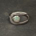 Opal Ring- Silver Opal Ring- Gemstone Ring- Sterling Silver Stone Ring- handmade sterling silver jewelry: sizes 4 -10