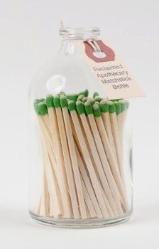 The Original - Reclaimed Apothecary Matchstick Bottle TM