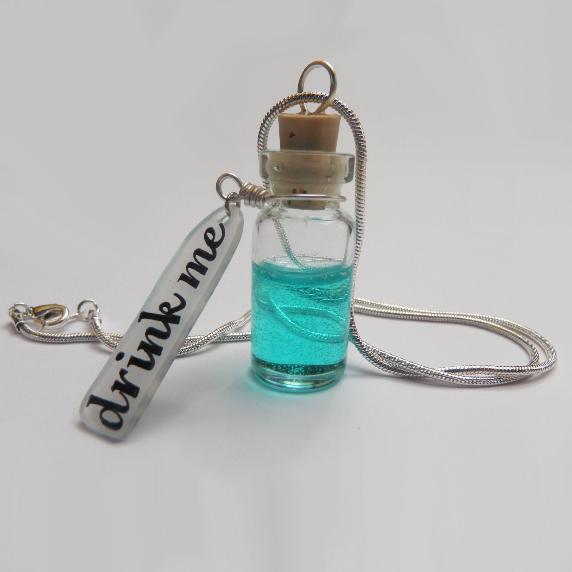 Alice In Wonderland Drink Me Bottle By Jacjewellery On Etsy