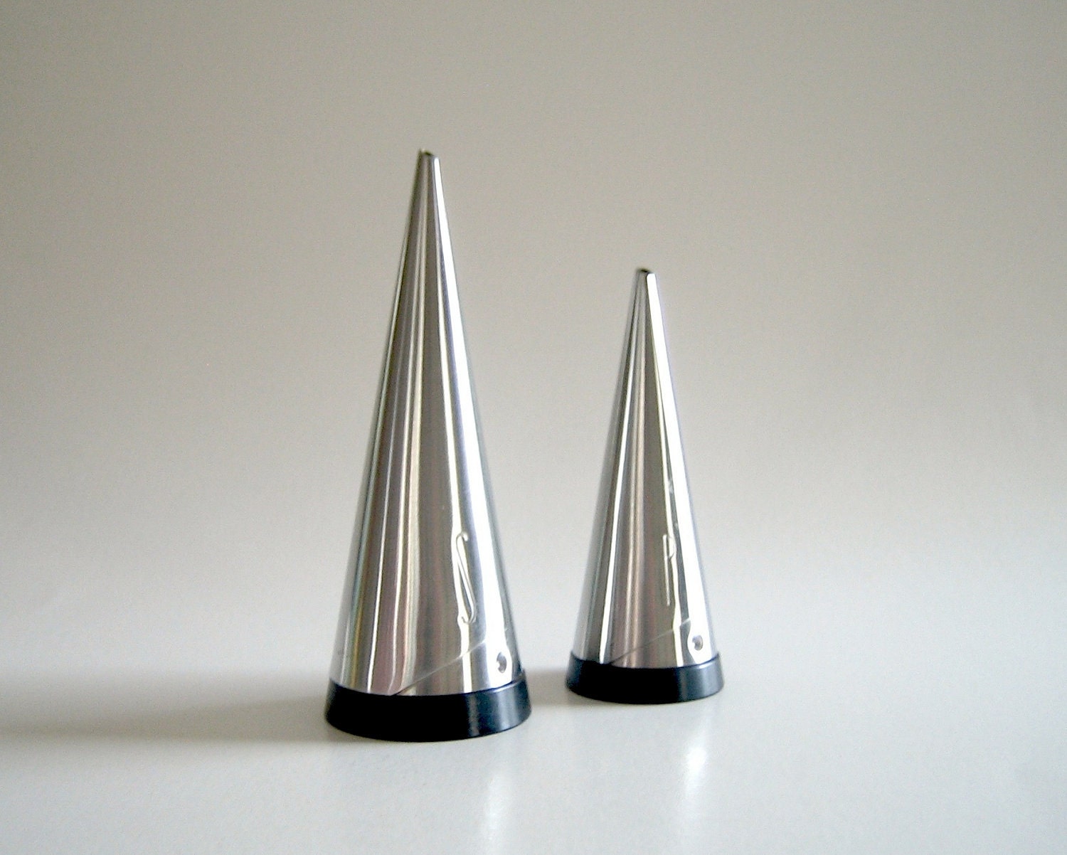 Peter Forssell for Gense Sweden Stainless Salt and Pepper Shakers