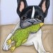 French Bulldog Print from Original Painting by Dasha Goux