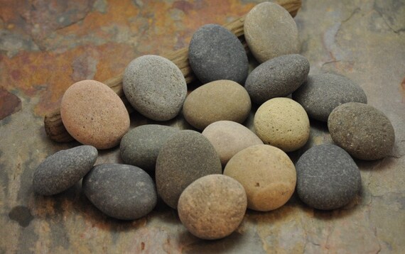 Beach and River Rock Cabinet Knobs - Handcrafted Custom Orders