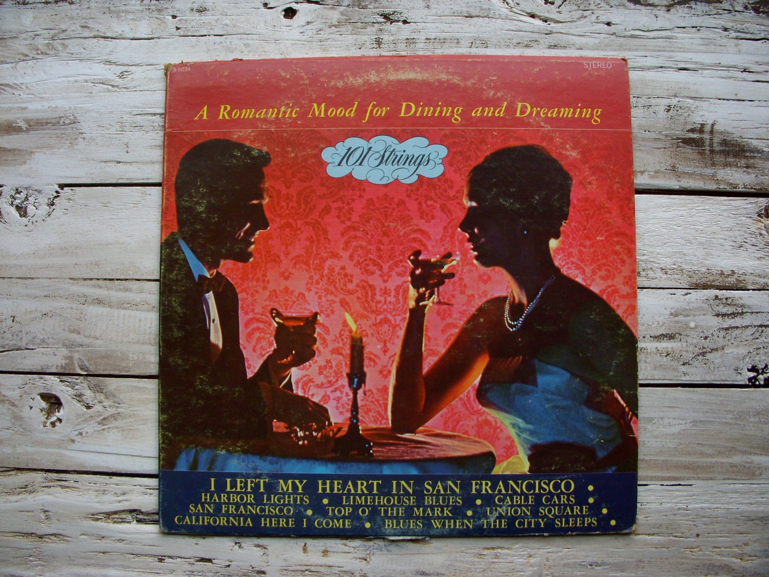 A Romantic Mood for Dining and Dreaming - Vintage LP Vinyl Record Album - Valentines Day - honeystreasures