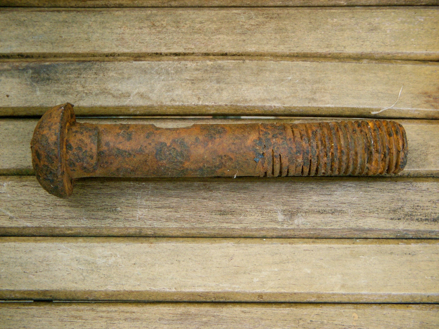 Vintage Bolt - Paperweight Gift Idea - Antique Industrial - Manly Gift - Rustic Shabby Decor - Cottage Chic