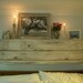 Large Wooden Shelf - Floating Wall Ledge, Handmade - Shabby - Cottage Furniture - 50 Inches