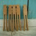 Vintage Wooden Clothespins Standing Sentry