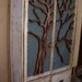 Artistic Furniture - Storage Shelves, Cabin Decor - French Country Chic - Tree Art