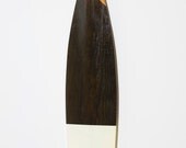 Designer Cherry wood canoe paddle (Eagle Feather)