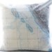 Silk Aviator Map Cushion (Mentawai Islands-Indonesia)