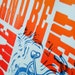 Bike and Be Free - Letterpress poster