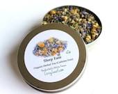 Organic Sleep Ease Loose Leaf Tea Tin 20 cups of brewed tea