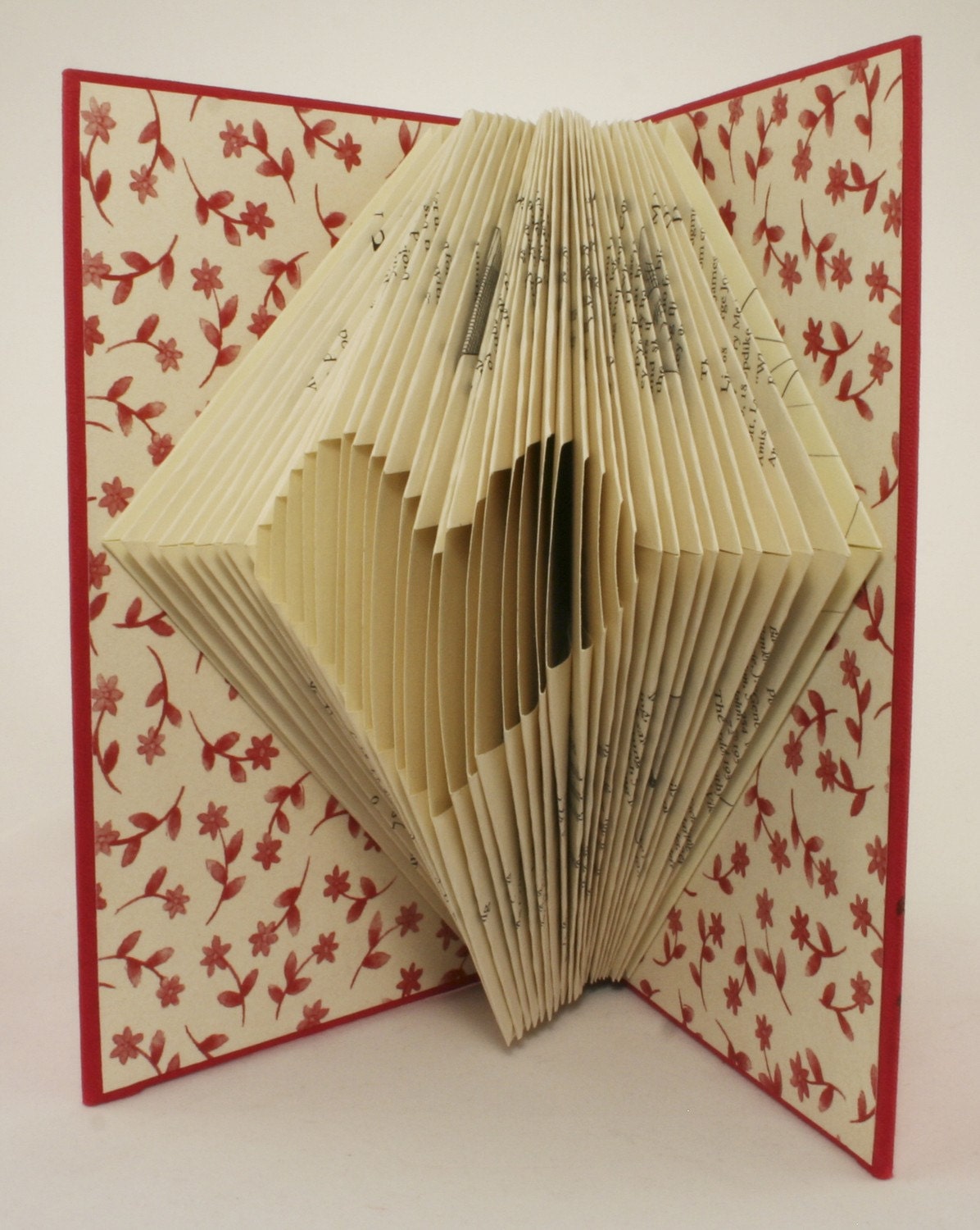Red Heart Book Art