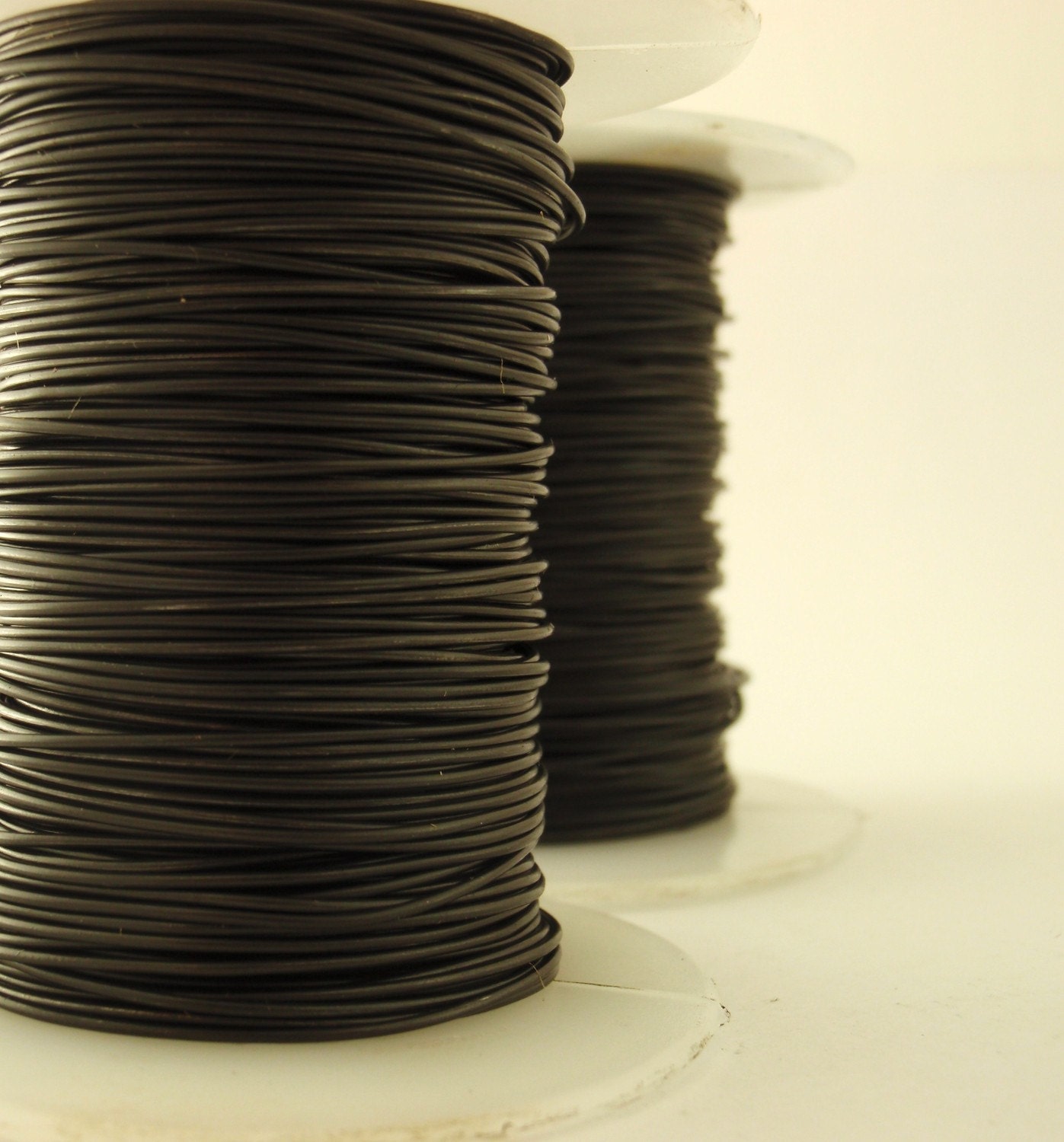 286 feet 25 gauge Black Iron Wire - Oxidized and Oiled to Prevent Rust - 1/4 pound 100% Guarantee