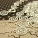 30 Swirly Links - 10mm - Silver or Gold Plated - The Perfect Quantity to Make Several Bracelets and Several Pairs of Earrings