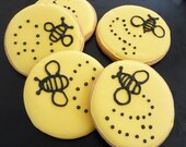 Busy Bee Hand Decorated Iced Sugar Cookies - 1 dozen Il_170x135