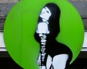 Nicki Minaj Spray-Painted on Record (Vinyl) BUY any 3 RECORDS get any 4th FREE
