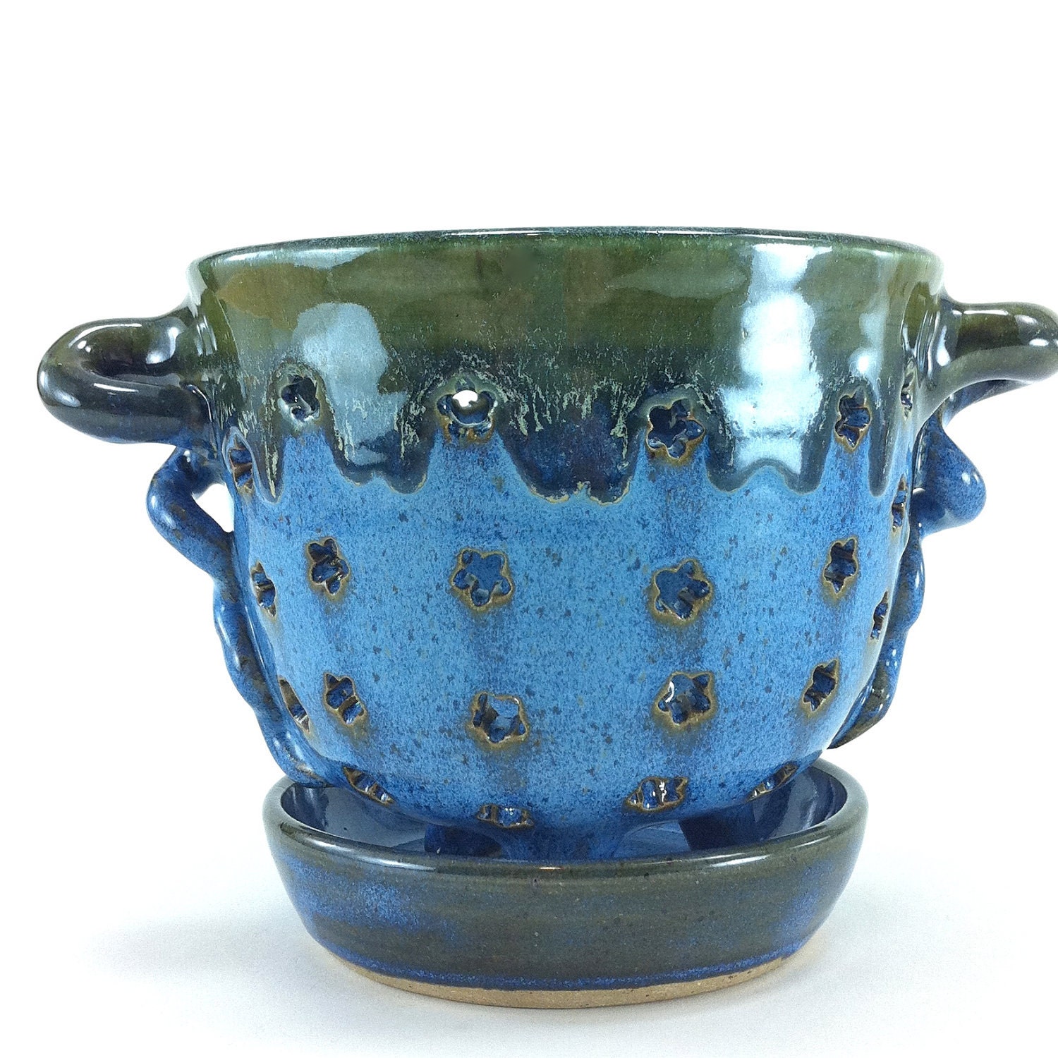 Fruit Bowl Ceramic Colander