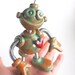 Patina Peter Garden Robot Sculpture - Will Guard Your House Plants From Evil - Clay, Wire, Paint