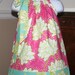Pillowcase dress - NEW for 2011 Heather Bailey Sugar Mallow in hot pink, turquoise 3 mos., thru 5T