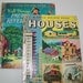 SALE - 2 Vintage Little Golden Books, Houses, Paul Revere, 1950s, 1955, 1957, Walt Disney, Simon and Schuster