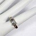 Sterling Silver Belt Buckle Ring - Narrow Belt, Subtle Appearance