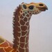 Paper Mache Giraffe shoe OOAK