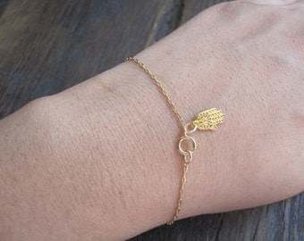 My Dainty Hamsa Bracelet